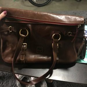 Dooney and Bourke Large Tassel Satchel